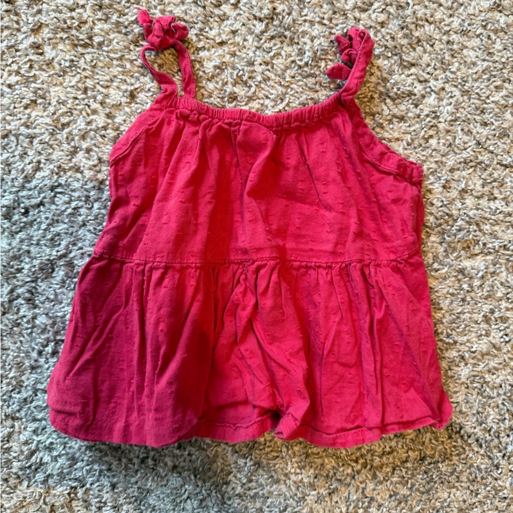 Old Navy Bright Red Toddler Top